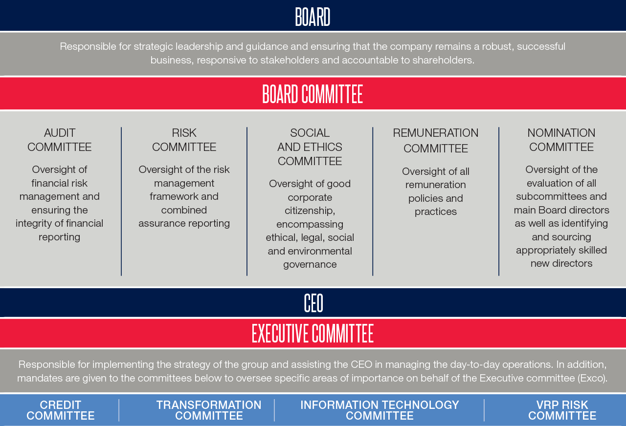 governance structure flowchart