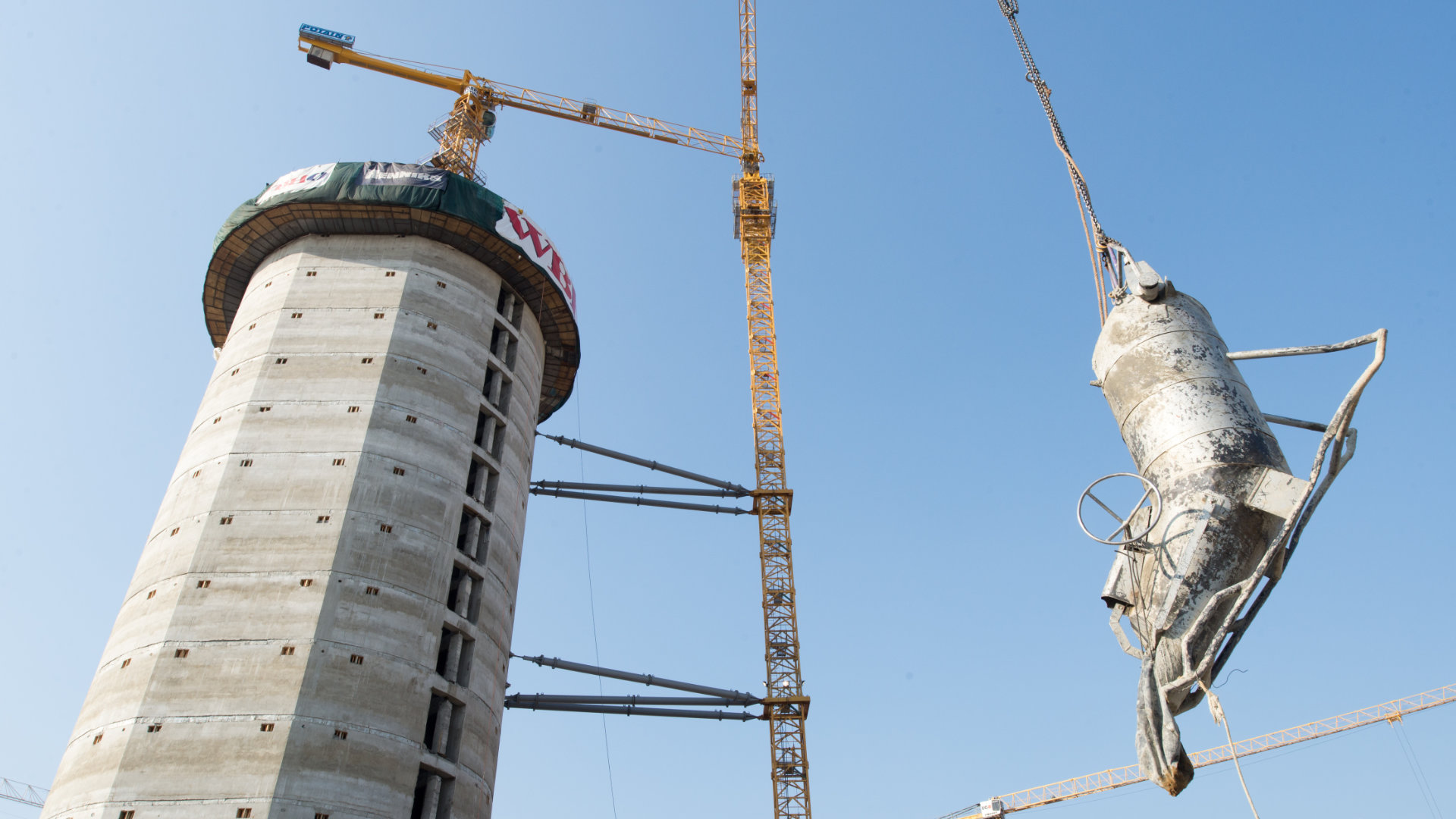 PWC TOWER SLIDING WORK